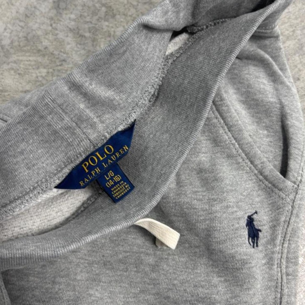 Polo Ralph Lauren‎ Gray Sweatpants – Kids Large (14–16) - Picture 2 of 5